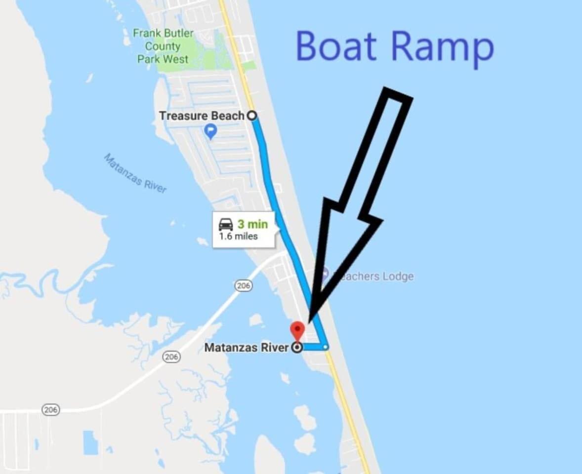 Canal Home Dock Walk To Beach Kayaks Sup Fishing Saint Augustine Eksteriør billede
