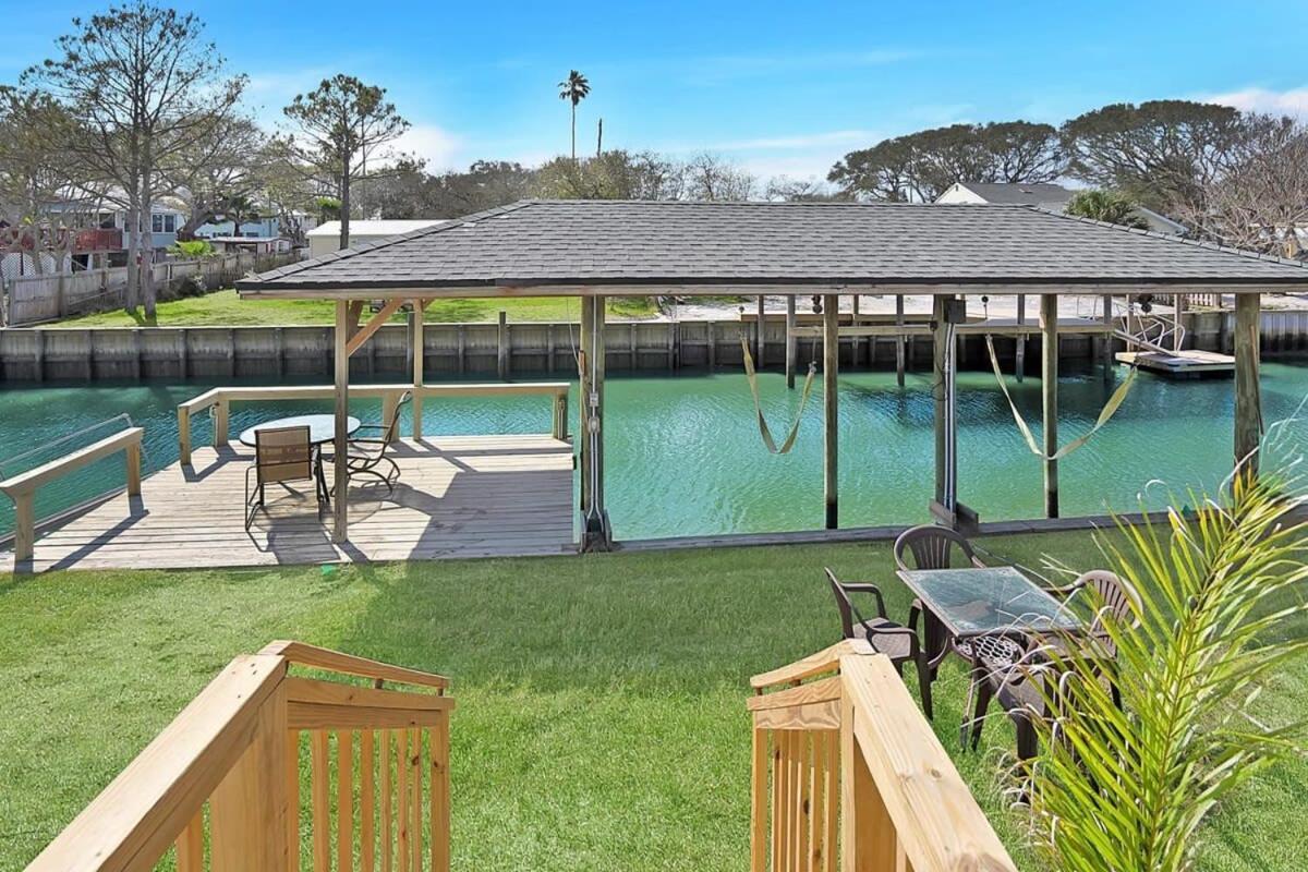 Canal Home Dock Walk To Beach Kayaks Sup Fishing Saint Augustine Eksteriør billede